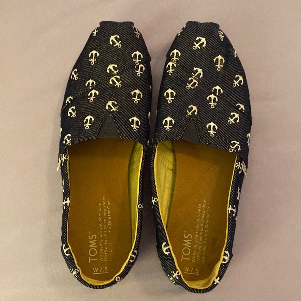 Toms Anchor Shoes Espadrilles